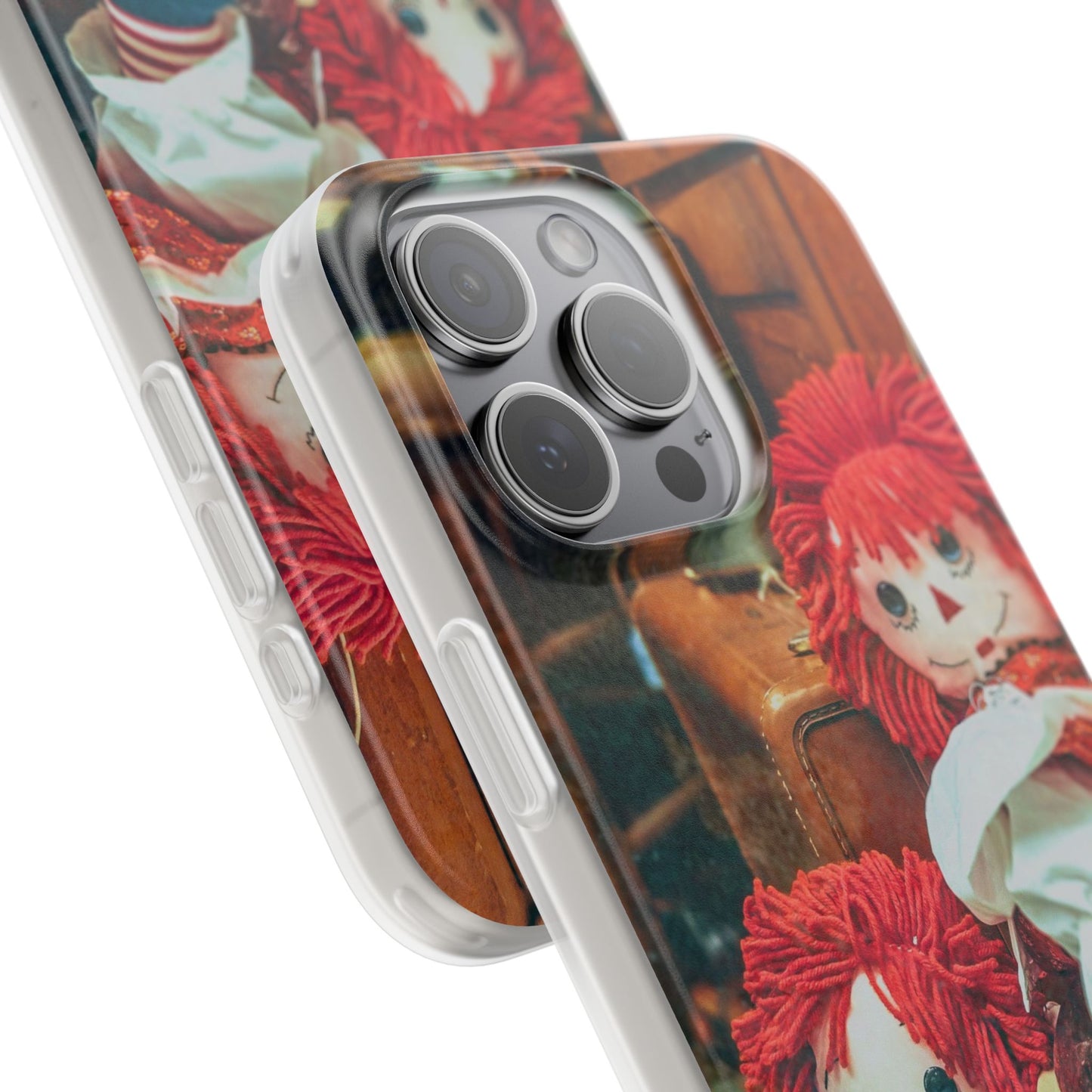 Vintage Doll Phone Cases, Cute Accessory, Gifts for Doll Lovers, Durable Flexi Covers, Fun Phone Protection