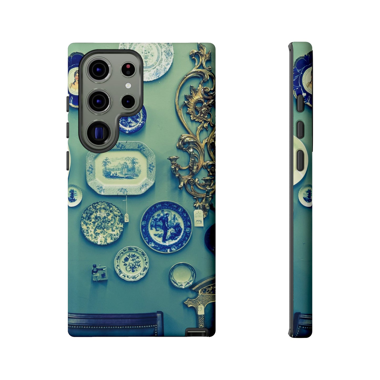 Antique Store Stairwell Phone Case--Vintage Gallery Wall Tough Case