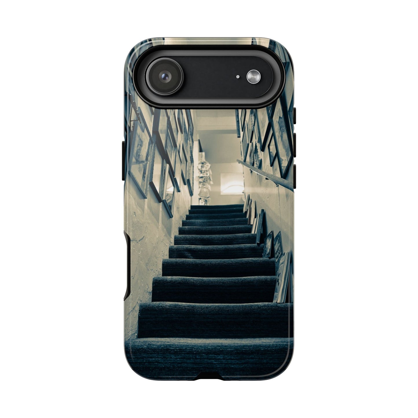 Vintage Boutique Stairway Tough Phone Case, Antique Shop Art Cover for iPhone, Samsung & Google Pixel