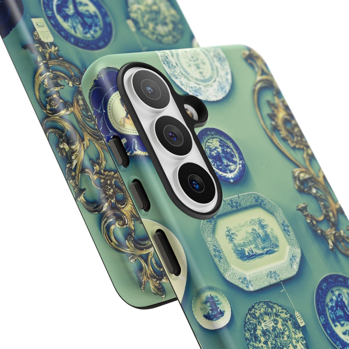 Antique Store Stairwell Phone Case--Vintage Gallery Wall Tough Case