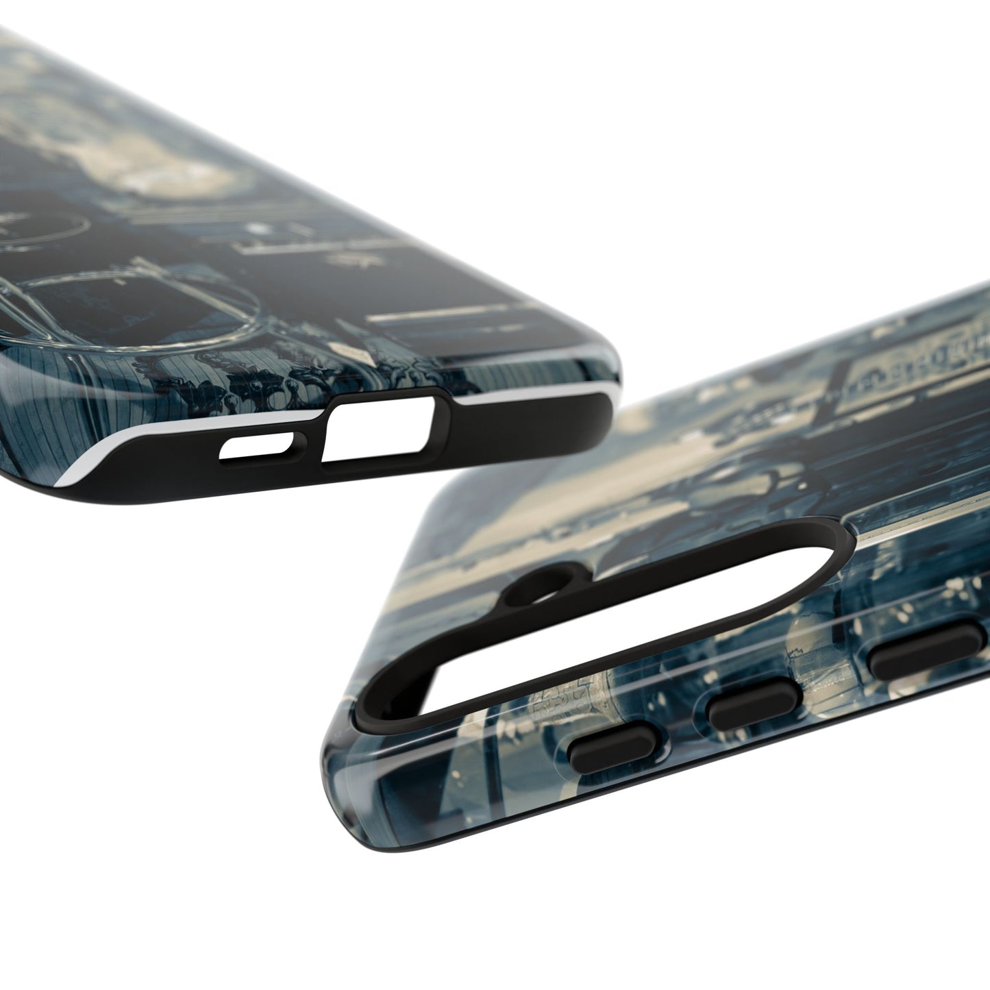 Guitar Vintage Phone Case, Tough Cases, Music Lover Gift, Rock & Roll Accessories, Unique Guitar Artwork, Phone Protection