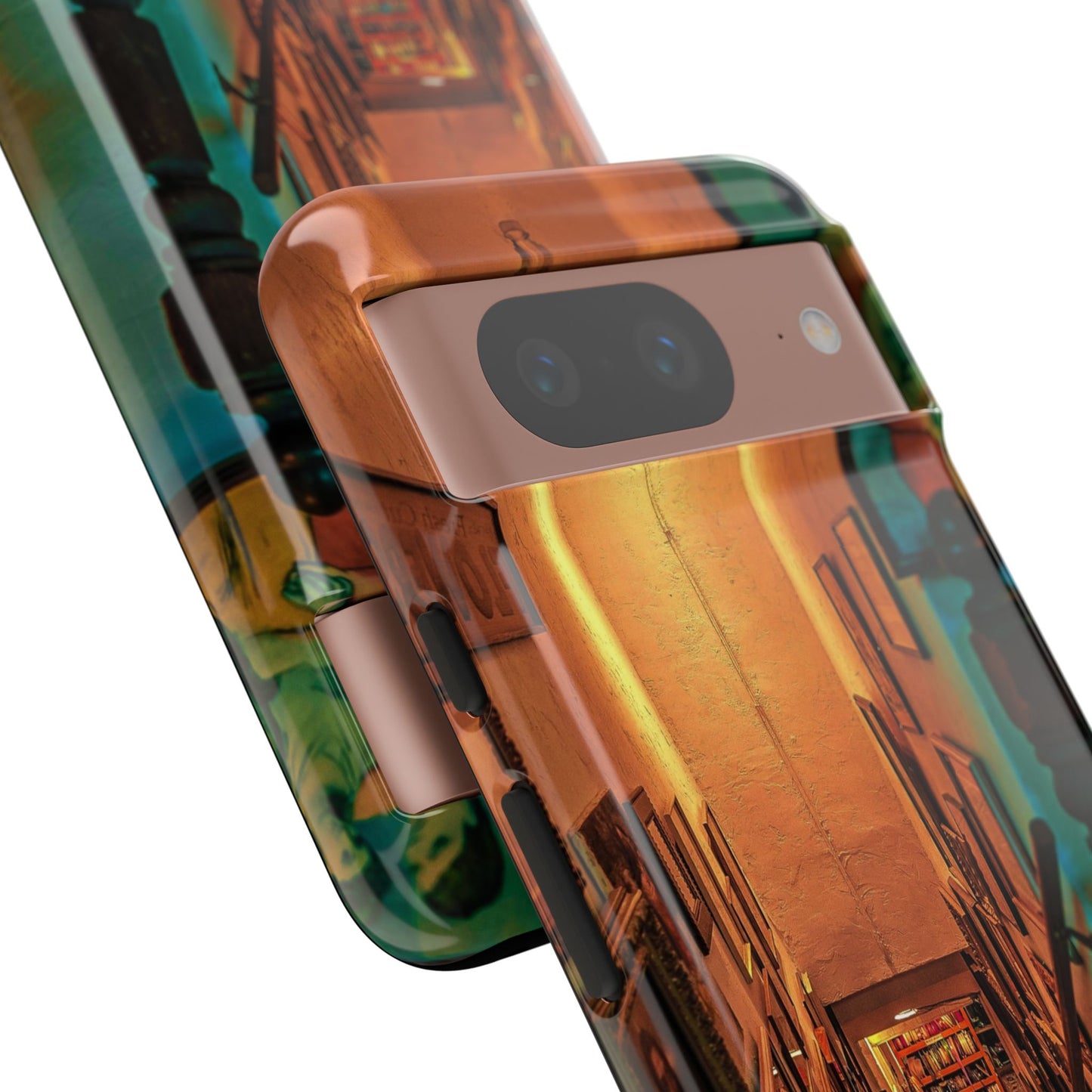 Vintage Gallery Staircase Tough Phone Case--Antique Store Art Phone Cover