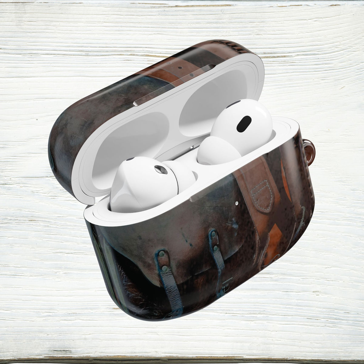 Vintage Western Leather-Look AirPods & AirPods Pro Case – Cowboy Protective Cover