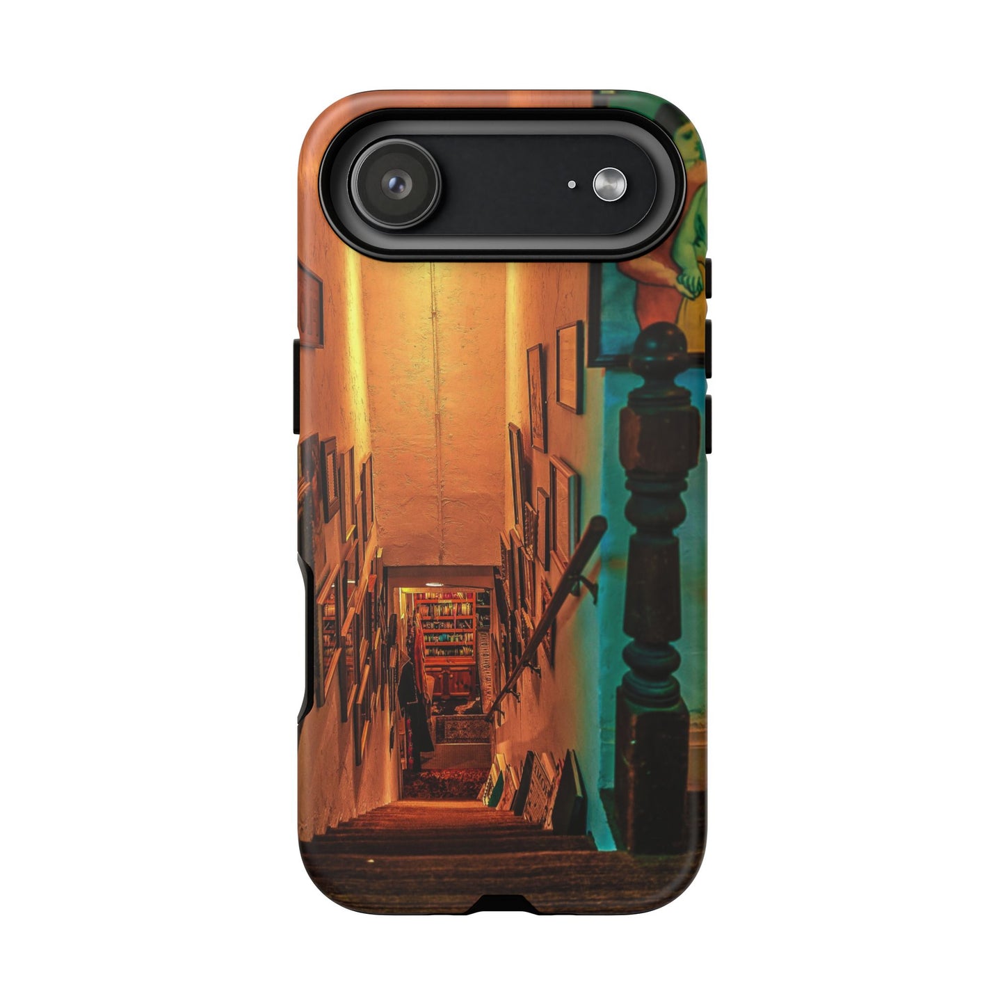 Vintage Gallery Staircase Tough Phone Case--Antique Store Art Phone Cover