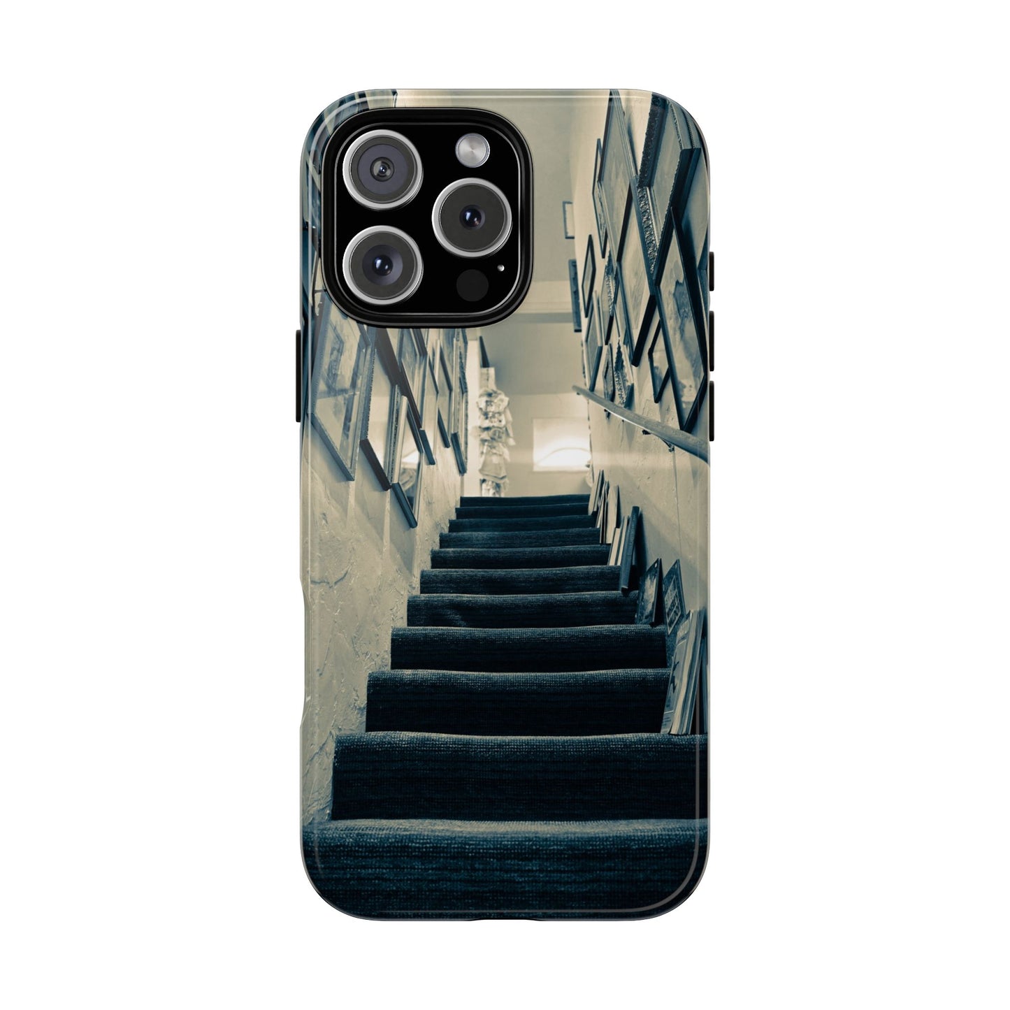 Vintage Boutique Stairway Tough Phone Case, Antique Shop Art Cover for iPhone, Samsung & Google Pixel