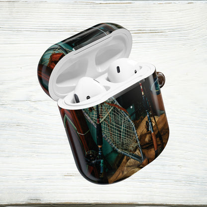 Vintage Fishing Gear AirPods & AirPods Pro Case – Outdoorsman Protective Cover