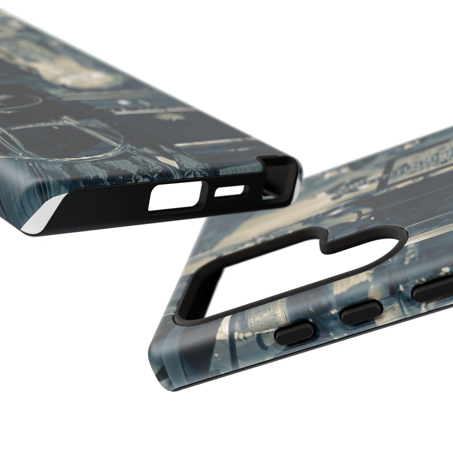 Guitar Vintage Phone Case, Tough Cases, Music Lover Gift, Rock & Roll Accessories, Unique Guitar Artwork, Phone Protection