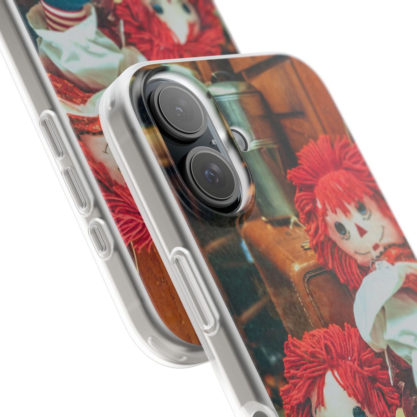 Vintage Doll Phone Cases, Cute Accessory, Gifts for Doll Lovers, Durable Flexi Covers, Fun Phone Protection