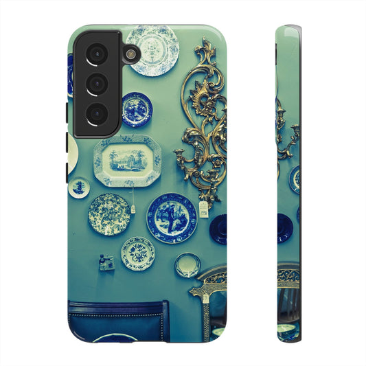 Antique-Inspired Phone Case, Vintage Art Decor Cover, Tough Cases, Unique Gift for Collectors