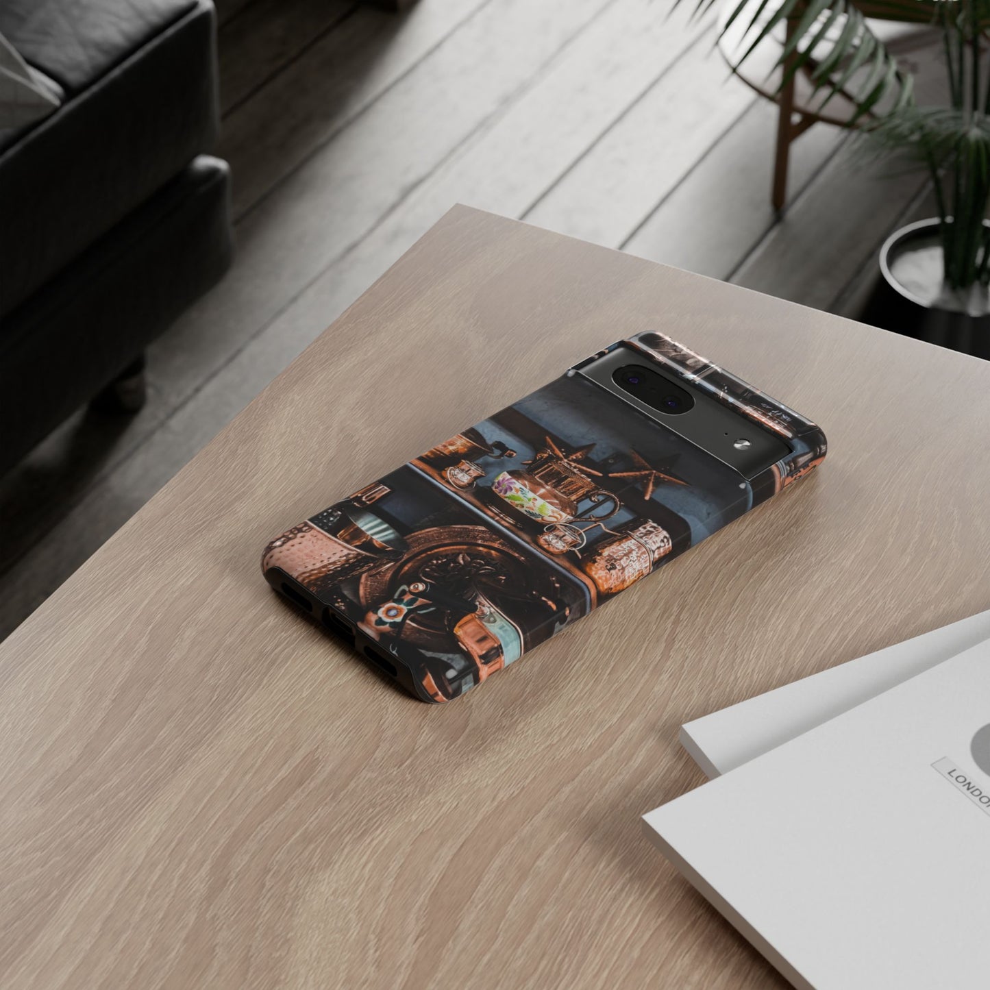 Vintage-Inspired Custom Tough Phone Cases