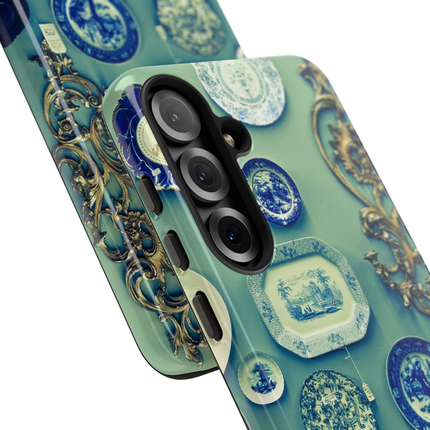 Antique Store Stairwell Phone Case--Vintage Gallery Wall Tough Case