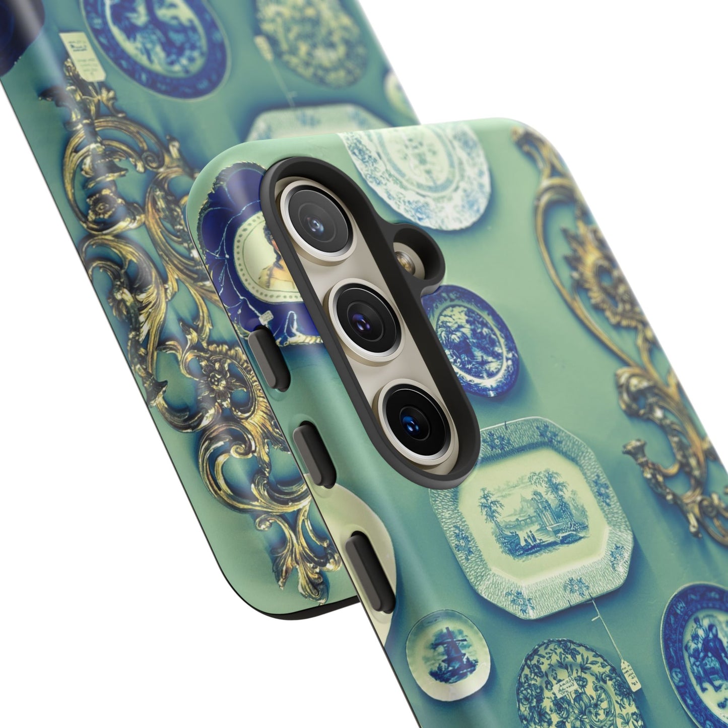 Antique Store Stairwell Phone Case--Vintage Gallery Wall Tough Case