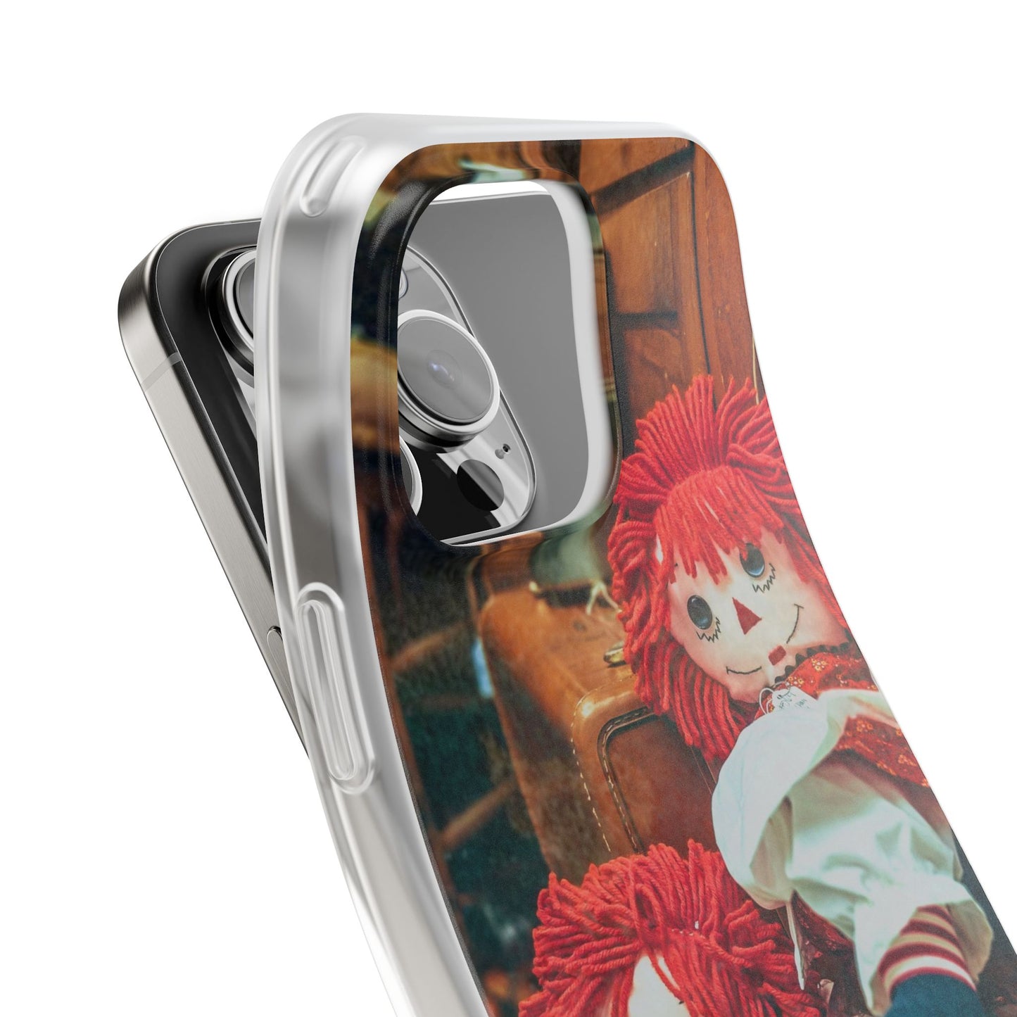 Vintage Doll Phone Cases, Cute Accessory, Gifts for Doll Lovers, Durable Flexi Covers, Fun Phone Protection