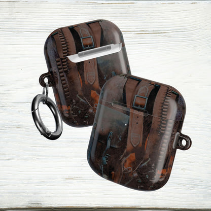 Vintage Western Leather-Look AirPods & AirPods Pro Case – Cowboy Protective Cover