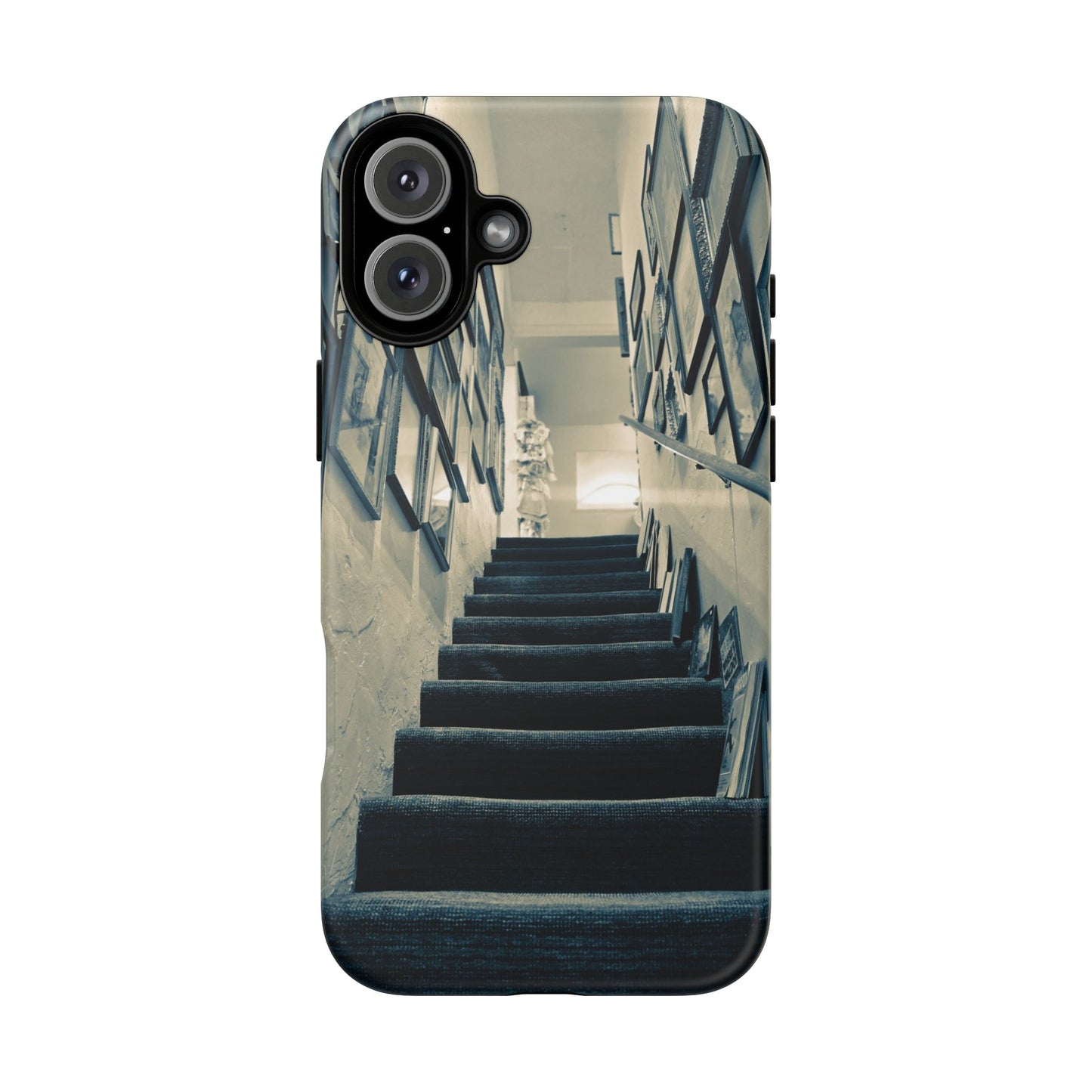 Vintage Boutique Stairway Tough Phone Case, Antique Shop Art Cover for iPhone, Samsung & Google Pixel