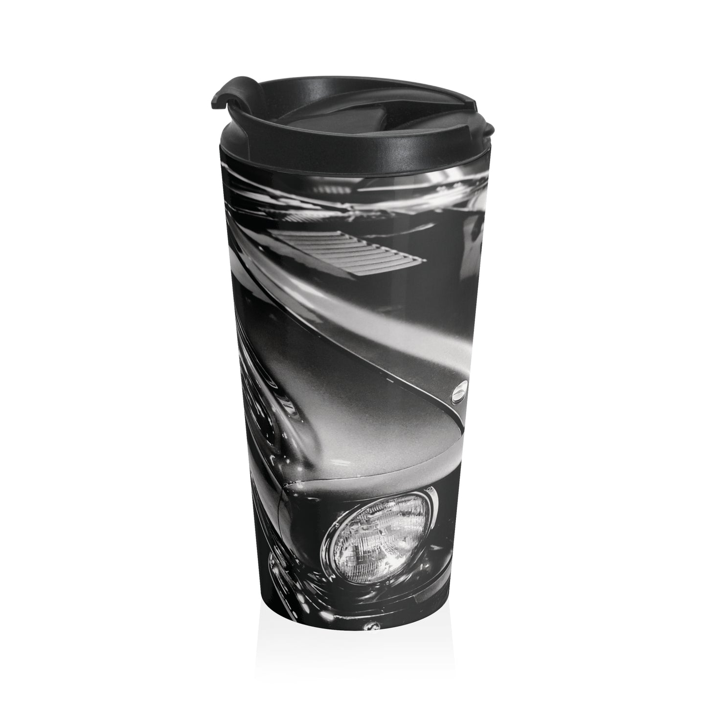 Vintage Mustang Insulated Stainless Steel Travel Mug