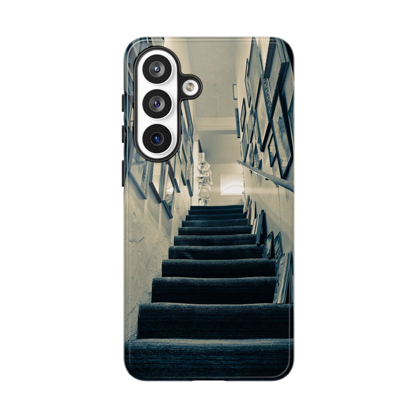 Vintage Boutique Stairway Tough Phone Case, Antique Shop Art Cover for iPhone, Samsung & Google Pixel