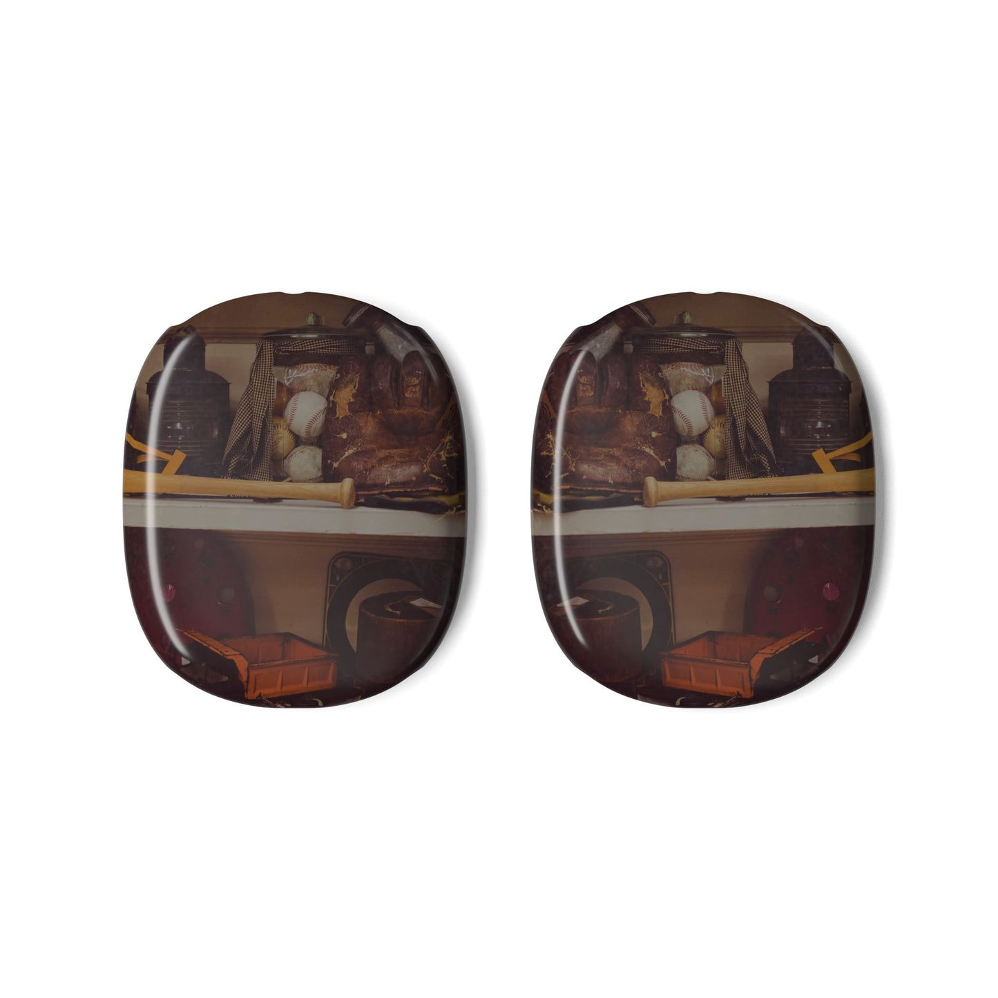 Vintage Baseball AirPods Max Covers, Retro Sports Protective Ear Cup Shells, Gift for Dad