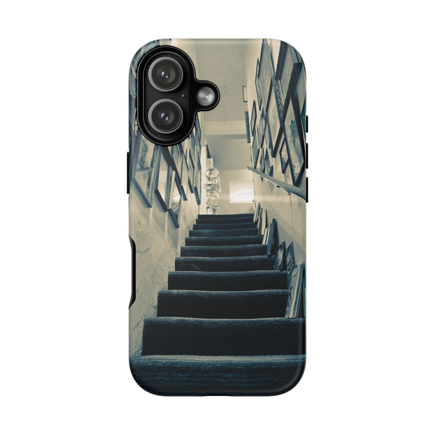 Vintage Boutique Stairway Tough Phone Case, Antique Shop Art Cover for iPhone, Samsung & Google Pixel