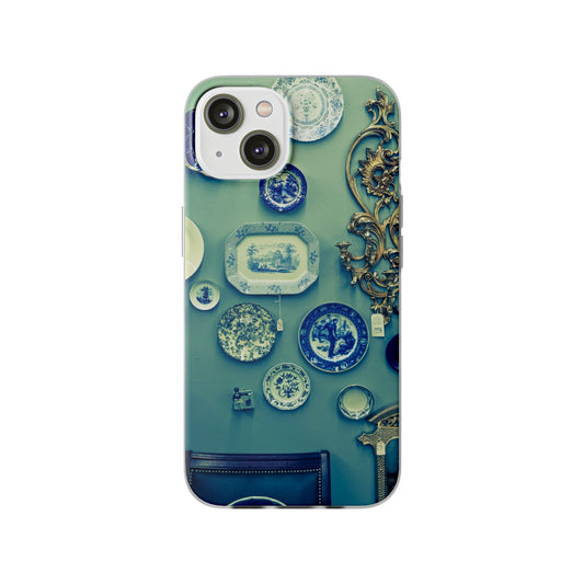 Vintage Decorative Phone Cases, Artistic iPhone Covers, Vintage Aesthetic Flexi Cases, Stylish Protective Case, Unique Gifts for Her