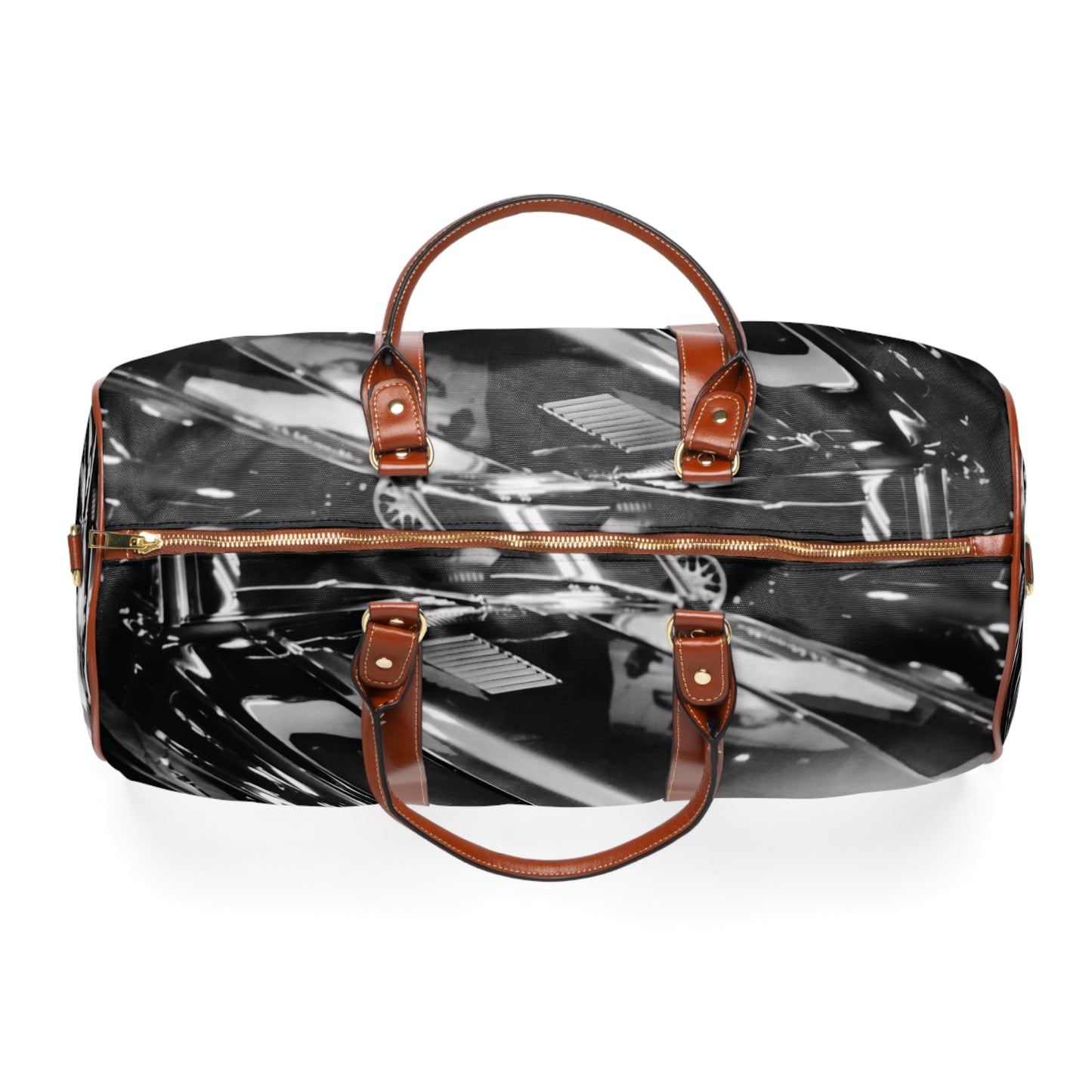 Vintage Mustang Weekender Bag— Timeless Muscle, Built to Roam