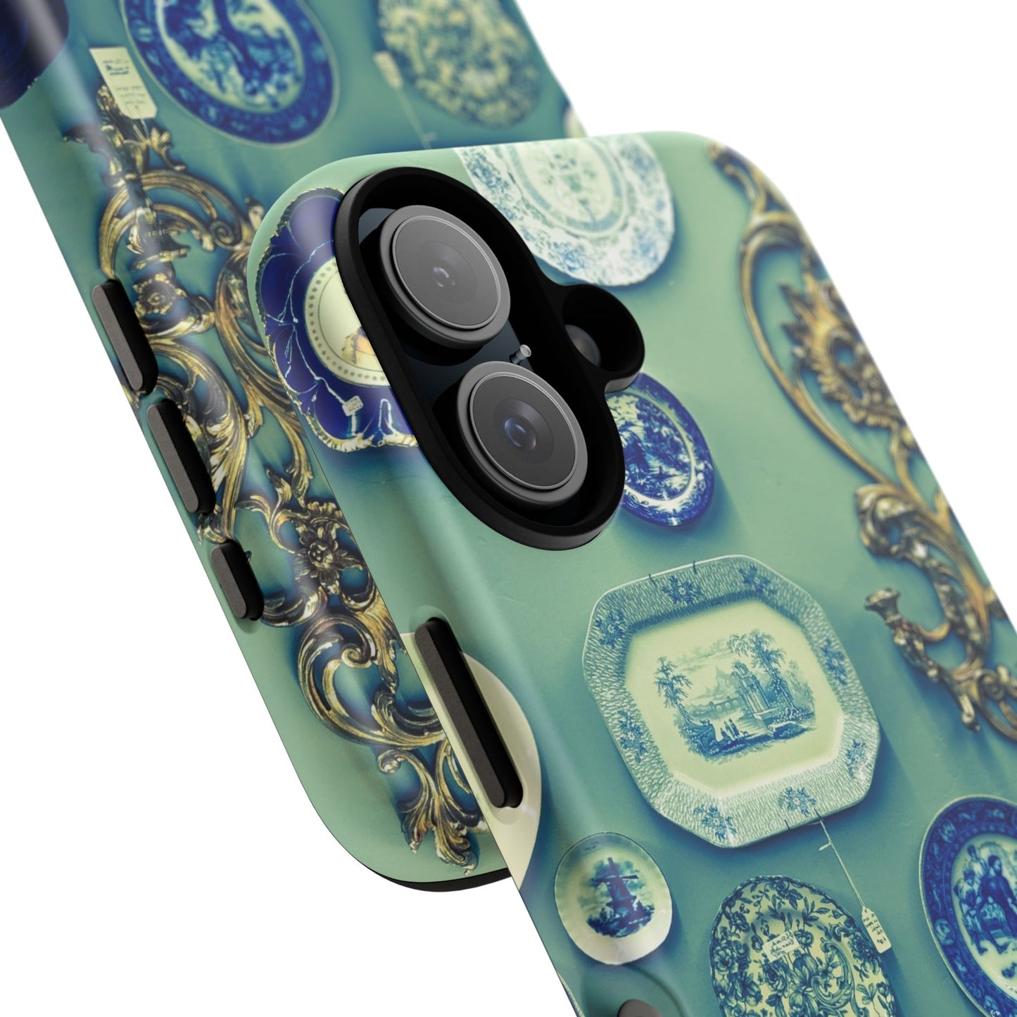 Antique Store Stairwell Phone Case--Vintage Gallery Wall Tough Case