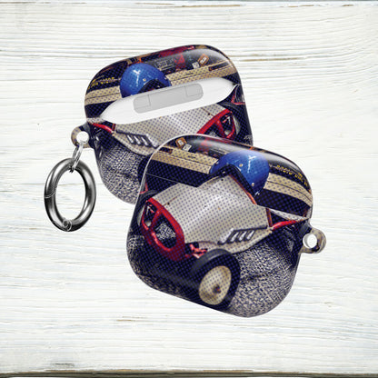 Vintage Go-Kart Racing Airpods Cases – Retro Motorsport Protective Cover