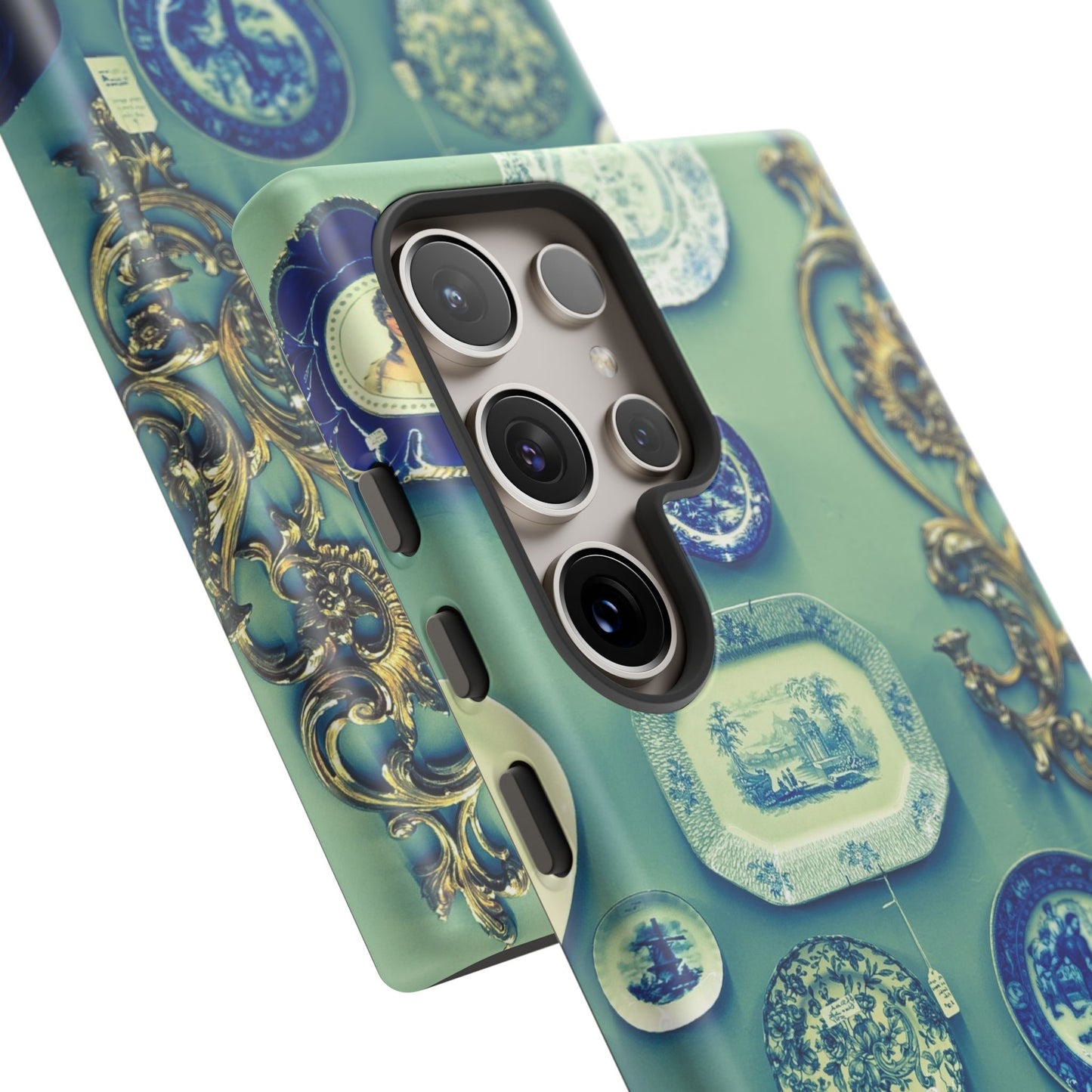 Antique Store Stairwell Phone Case--Vintage Gallery Wall Tough Case