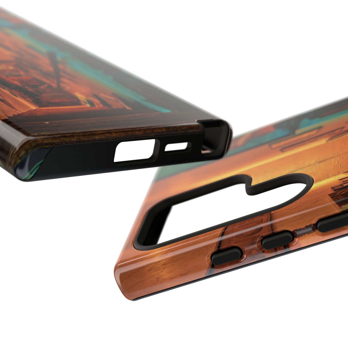 Vintage Gallery Staircase Tough Phone Case--Antique Store Art Phone Cover