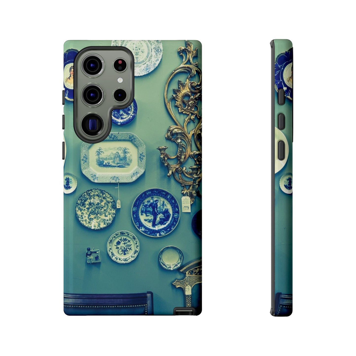 Antique Store Stairwell Phone Case--Vintage Gallery Wall Tough Case