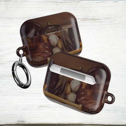 Vintage Baseball AirPods & AirPods Pro Case – Glove & Ball Protective Cover