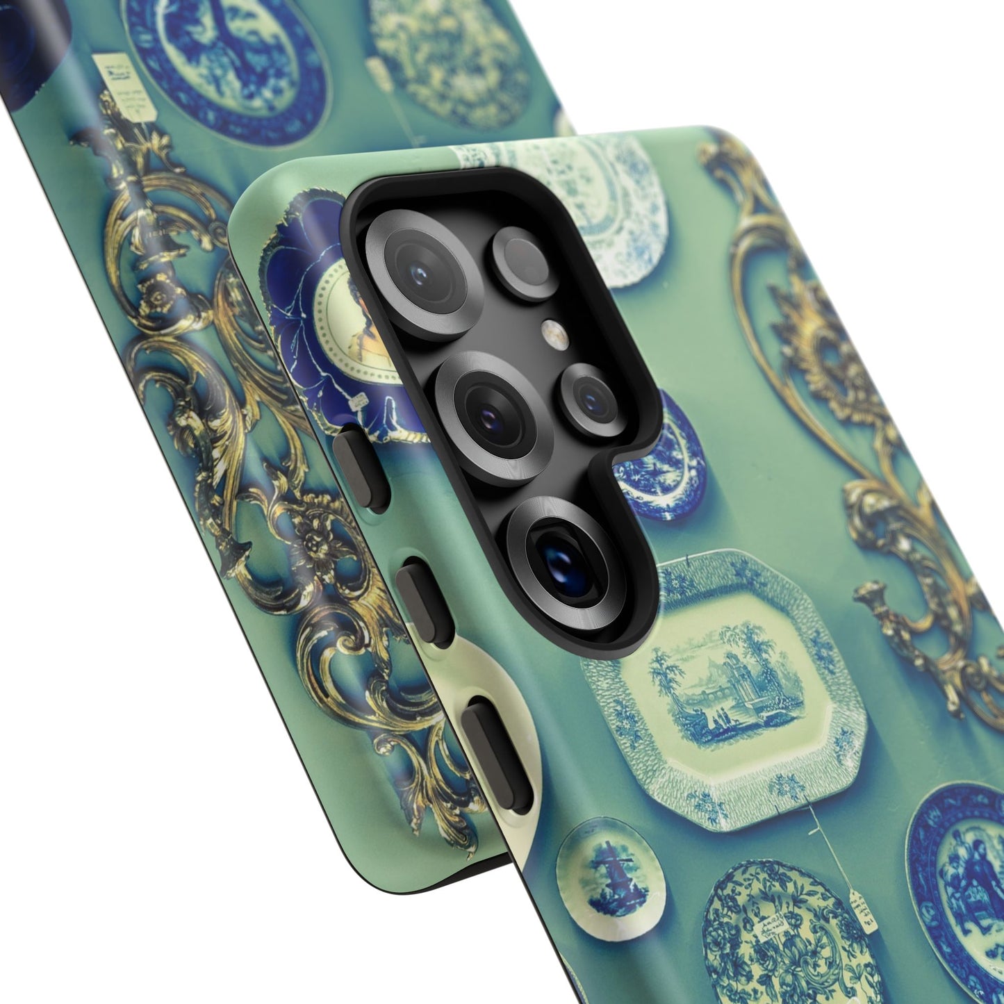 Antique Store Stairwell Phone Case--Vintage Gallery Wall Tough Case