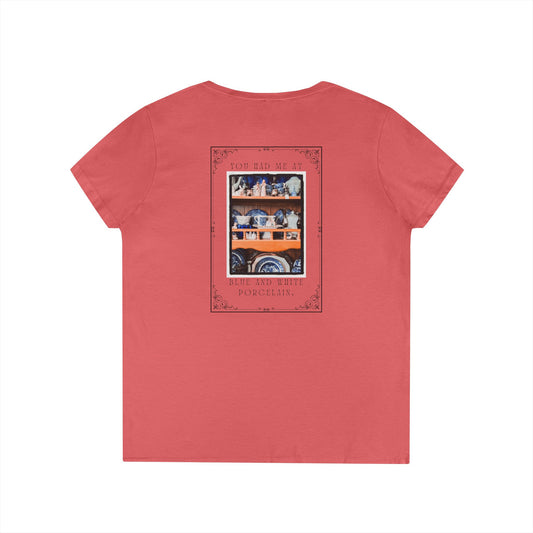 Vintage Ladies' V-Neck T-Shirt