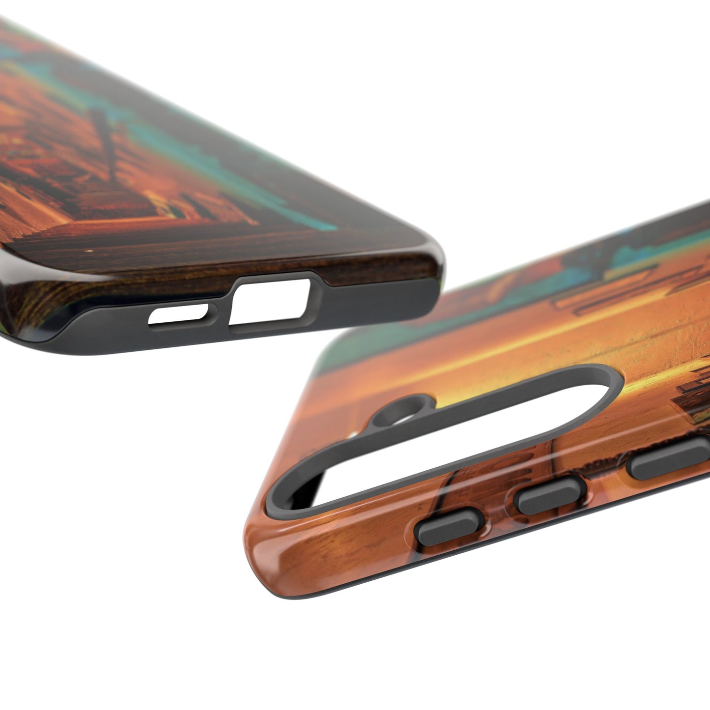Vintage Gallery Staircase Tough Phone Case--Antique Store Art Phone Cover