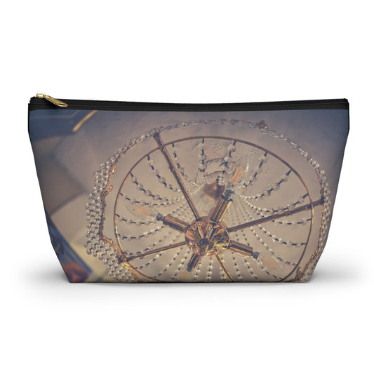 Vintage Accessory Pouch with T-Bottom for Travel, Makeup, or Organization - Perfect Gift for Weddings and Birthdays