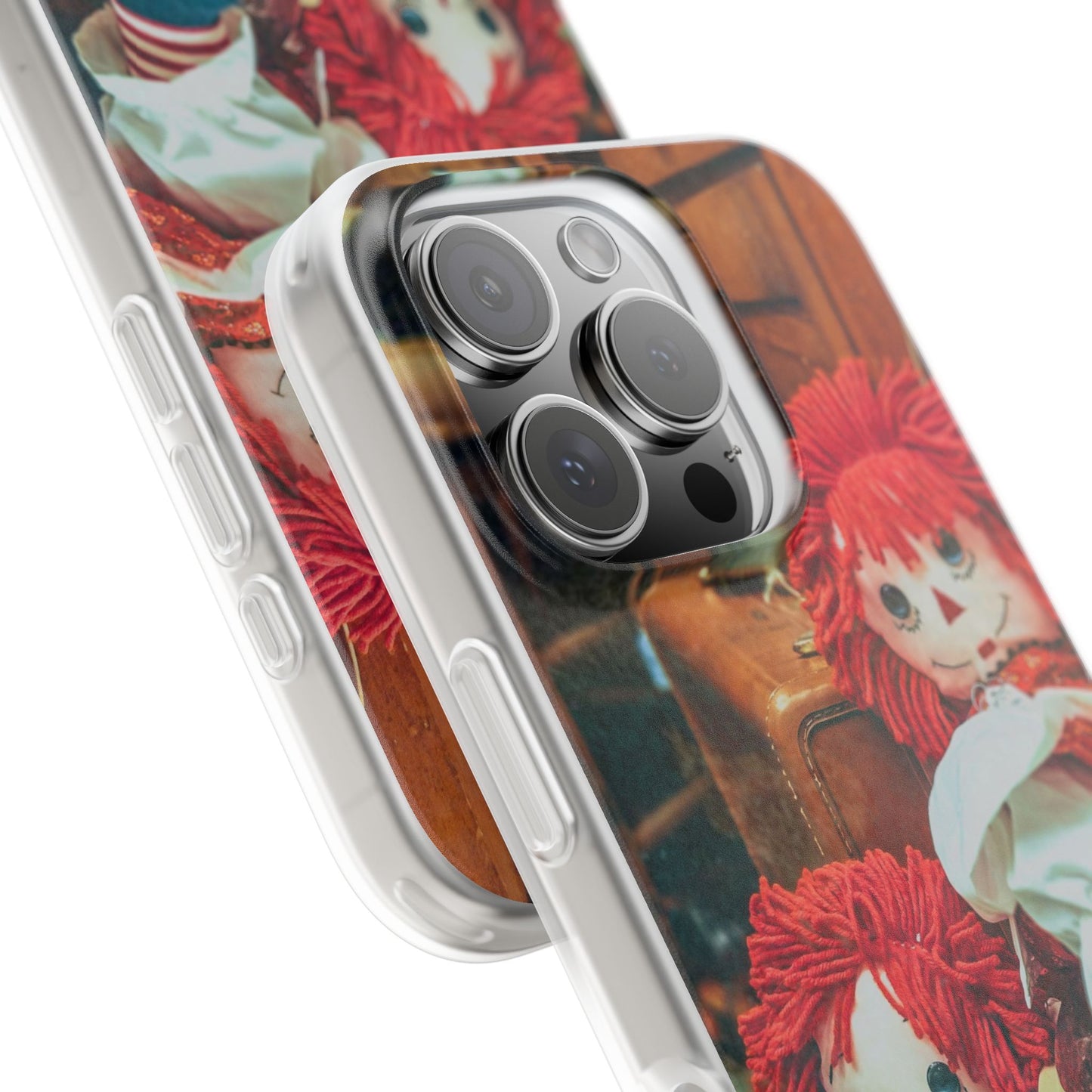 Vintage Doll Phone Cases, Cute Accessory, Gifts for Doll Lovers, Durable Flexi Covers, Fun Phone Protection