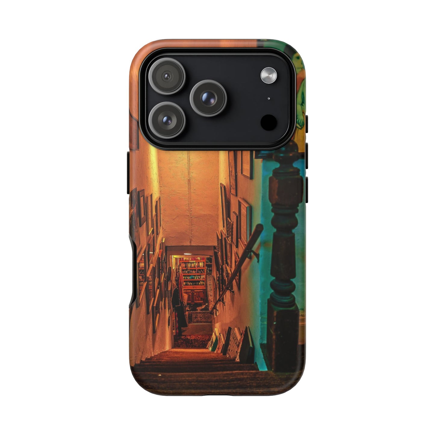 Vintage Gallery Staircase Tough Phone Case--Antique Store Art Phone Cover