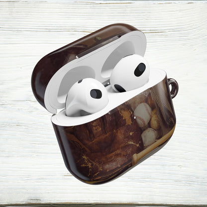 Vintage Baseball AirPods & AirPods Pro Case – Glove & Ball Protective Cover