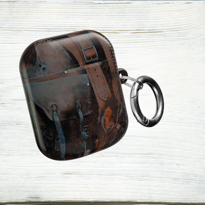 Vintage Western Leather-Look AirPods & AirPods Pro Case – Cowboy Protective Cover