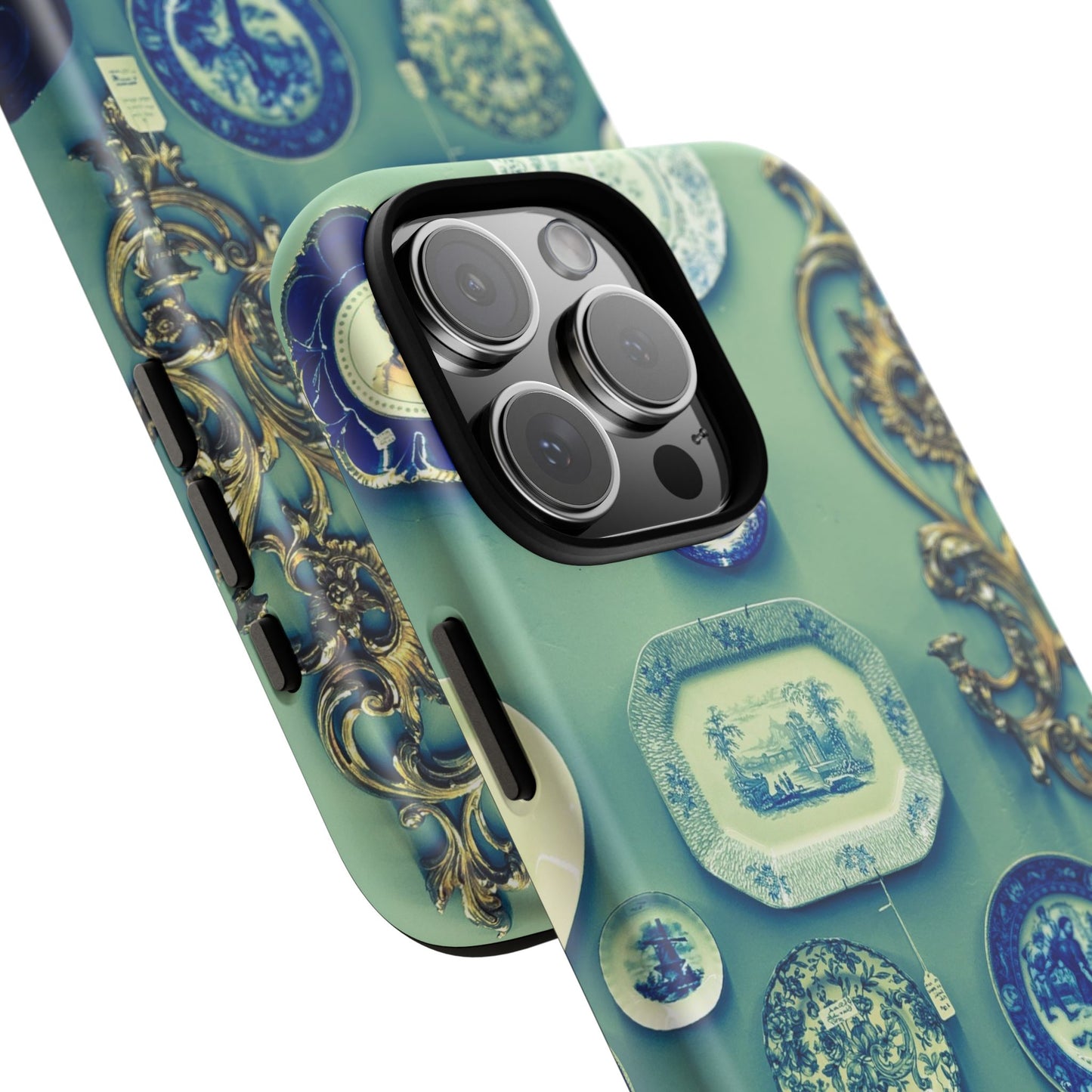 Antique Store Stairwell Phone Case--Vintage Gallery Wall Tough Case