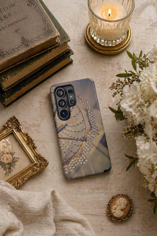Vintage Chandelier Tough Phone Case--Crystal Lighting iPhone Cover