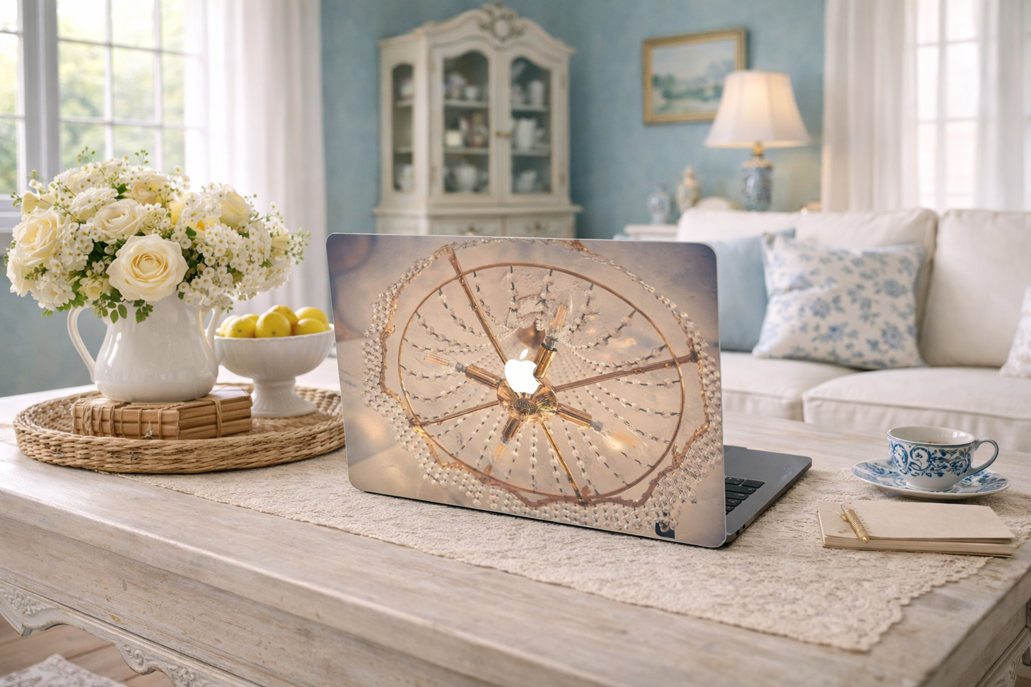 Gold Chandelier MacBook Case for MacBook Air & Pro